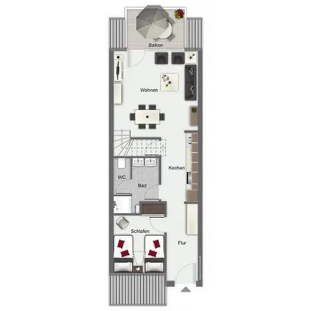 Papillon 08-7 Appartement Boltenhagen (Ostseebad)